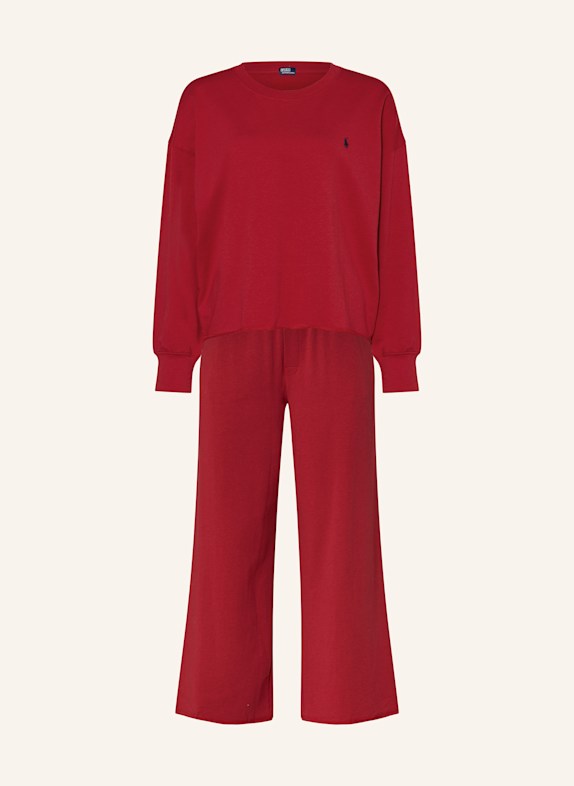 POLO RALPH LAUREN Pohodlná domácí souprava ČERVENÁ