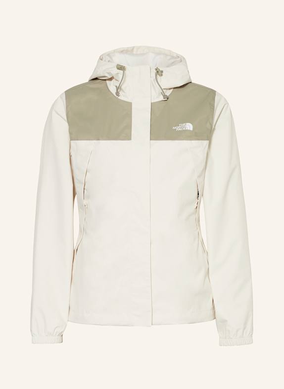 THE NORTH FACE Outdoor jacket ANTORA ECRU/ GRAY