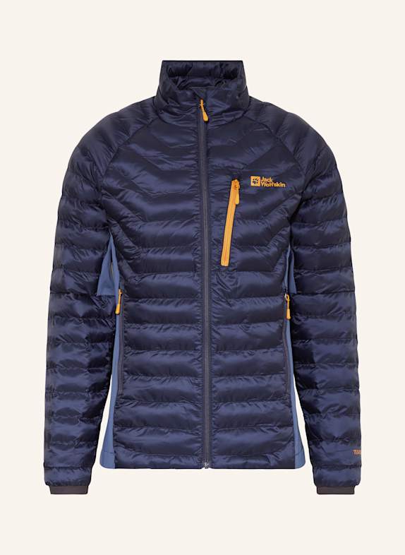 Jack Wolfskin Hybrid quilted jacket ROUTEBURN PRO DARK BLUE