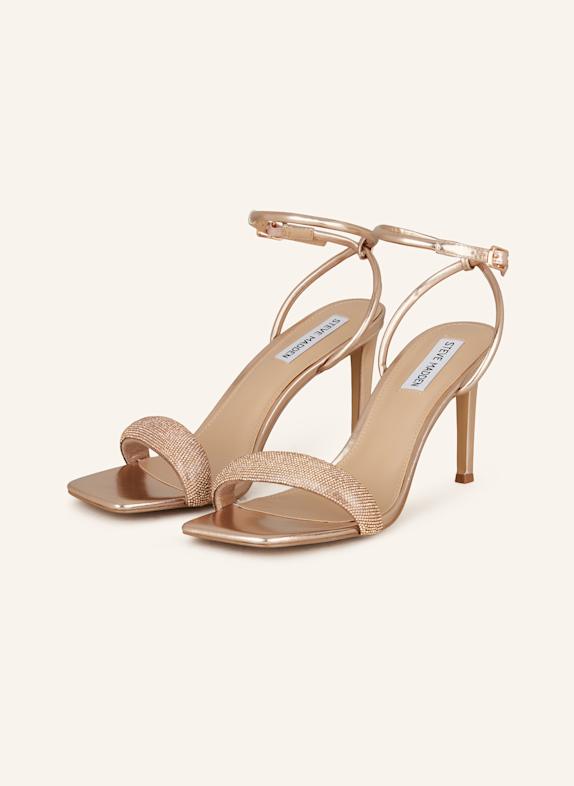 STEVE MADDEN Sandaletten ENTICE-R mit Schmucksteinen ROSÉ