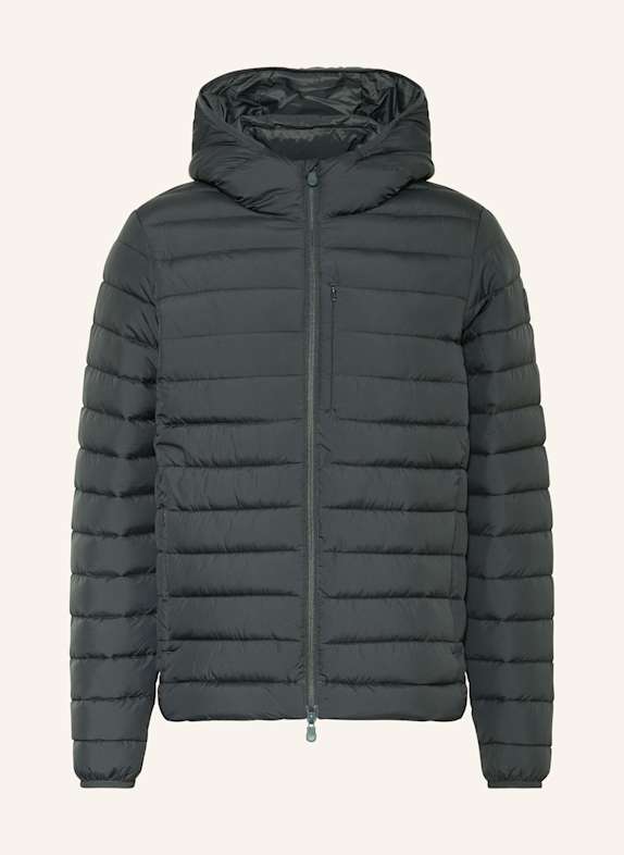SAVE THE DUCK Steppjacke JUNCUS SCHWARZ/ GRÜN