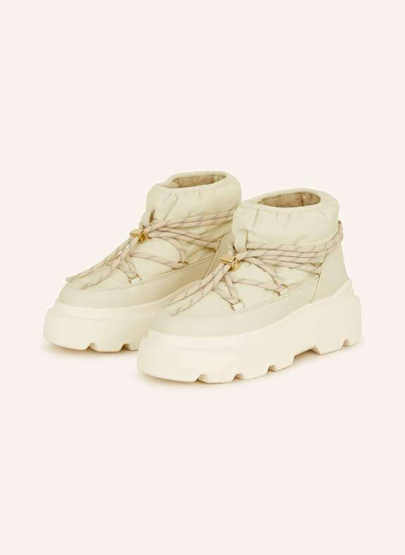 INUIKII Plateau-Boots ENDURANCE PUFFER ECRU