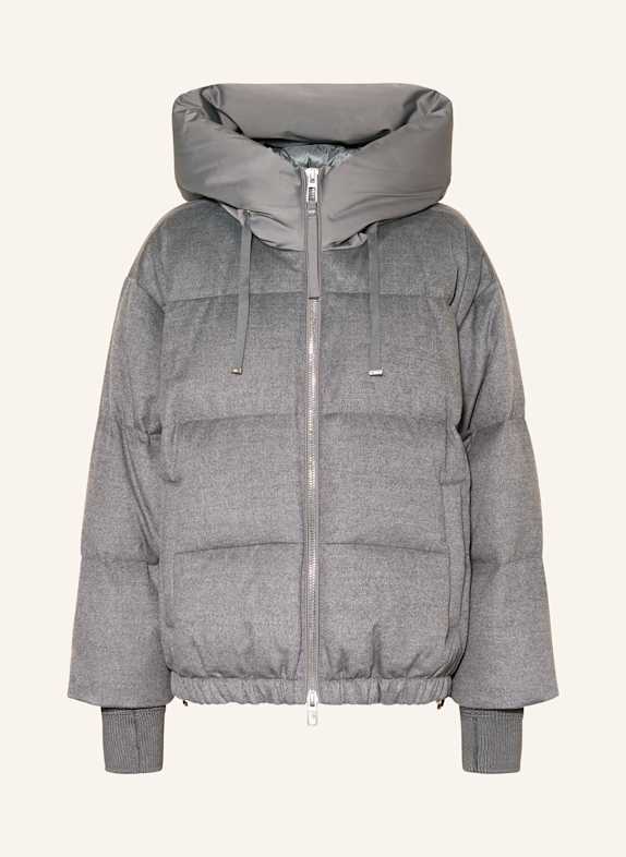 DUNO Daunenjacke HEKA GRAU
