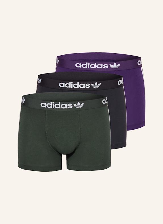 adidas background Originals 3pantalon buzo adidas background hombre 2017 DUNKELGRÜN/ SCHWARZ/ DUNKELLILA