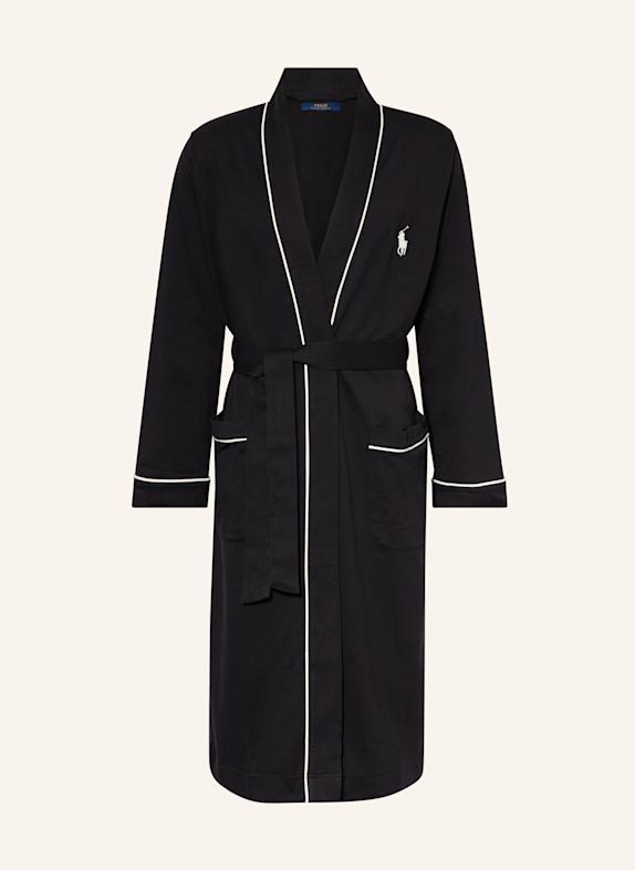 POLO RALPH LAUREN Szlafrok męski CZARNY