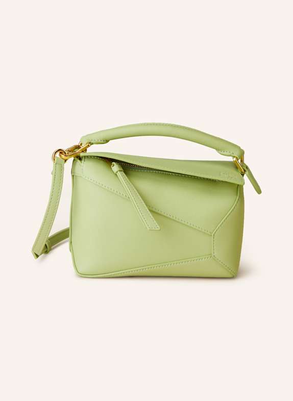 LOEWE Handtasche PUZZLE EDGE MINI HELLGRÜN
