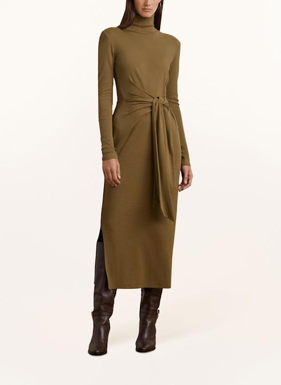 LAUREN RALPH LAUREN Knit dress CAMEL