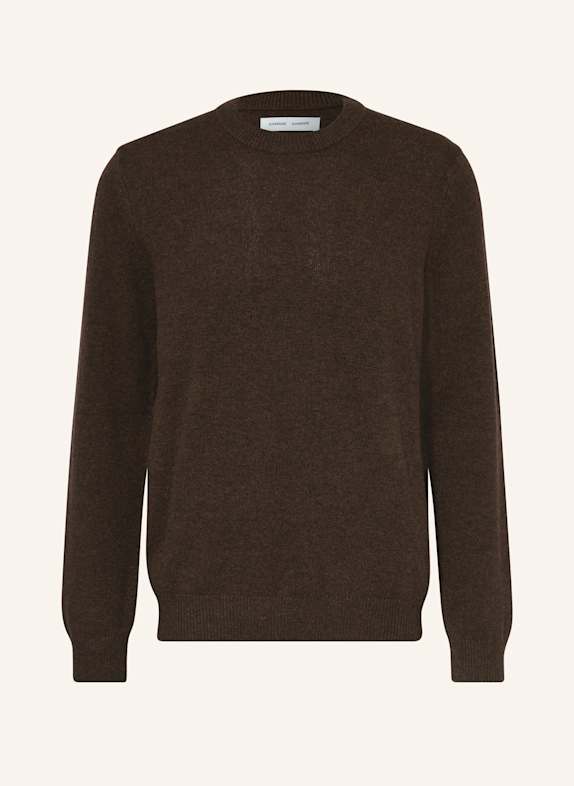SAMSØE  SAMSØE Pullover ISAK DUNKELBRAUN