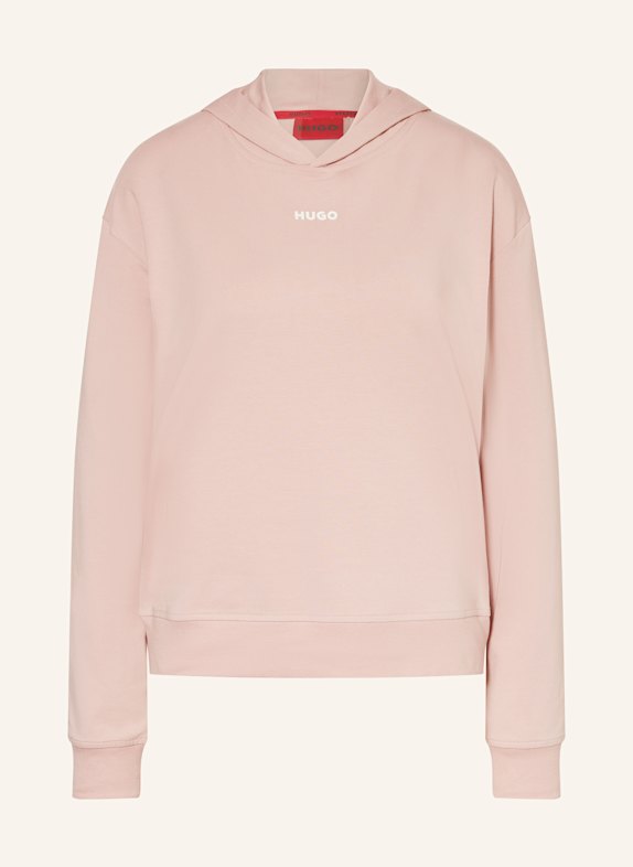 HUGO Sweat à capuche lounge HUFFLE ROSE CLAIR