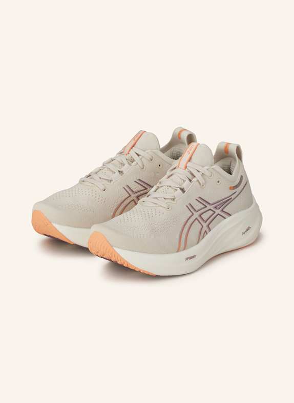 ASICS Running shoes GEL-NIMBUS™ 26 CREAM/ ORANGE/ LIGHT PURPLE
