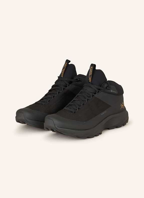 ARC'TERYX Hamptons double-strap suede sandals Toni neutri BLACK