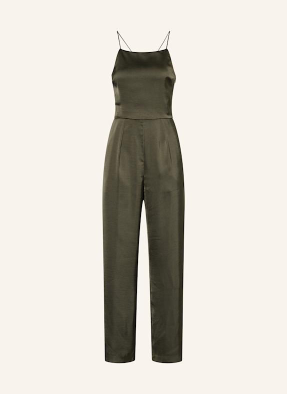 SAMSØE  SAMSØE Jumpsuit SAVILLA aus Satin KHAKI