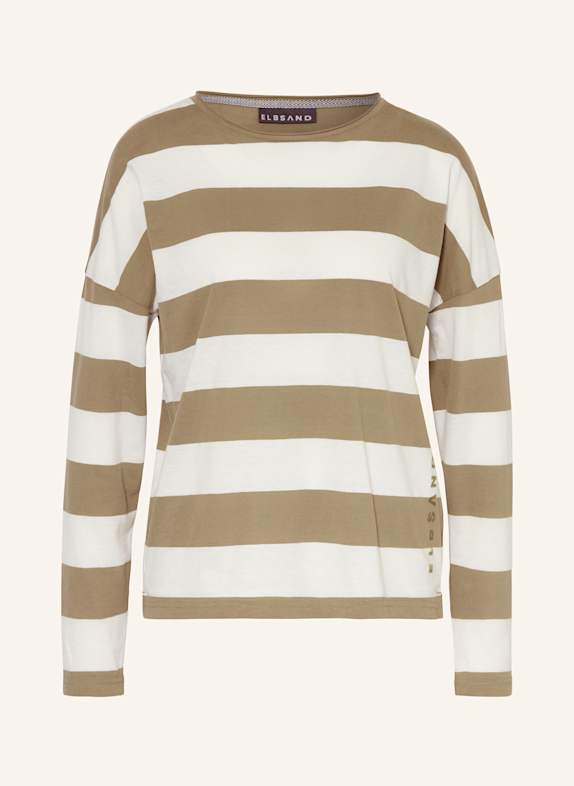 ELBSAND Longsleeve MILIA WEISS/ OLIV