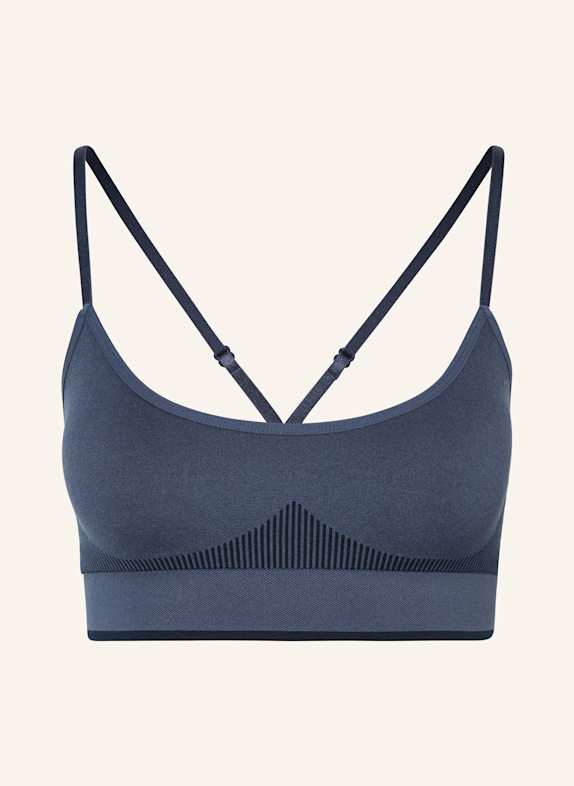 adidas Bustier podprsenka MODRÁ