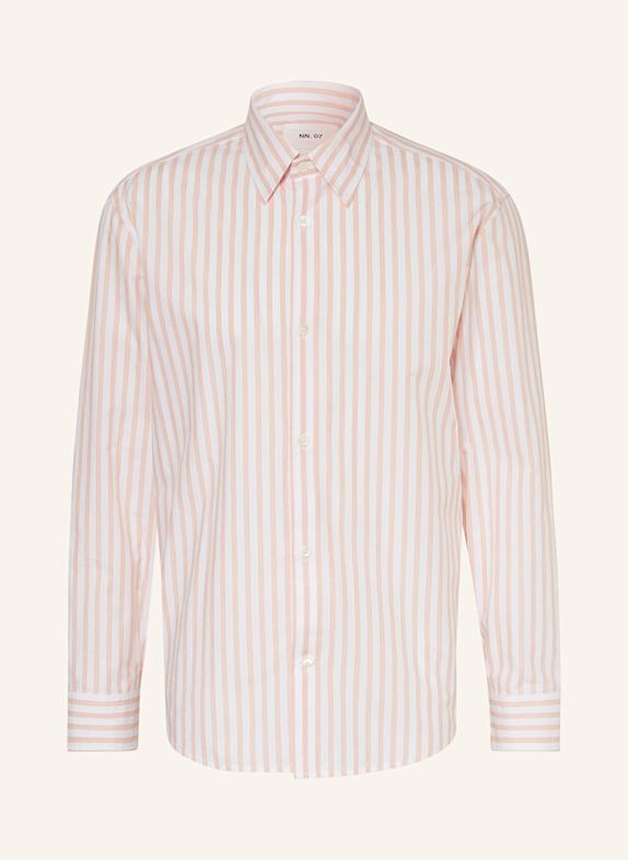 NN.07 Hemd FREDDY Regular Fit WEISS/ LACHS
