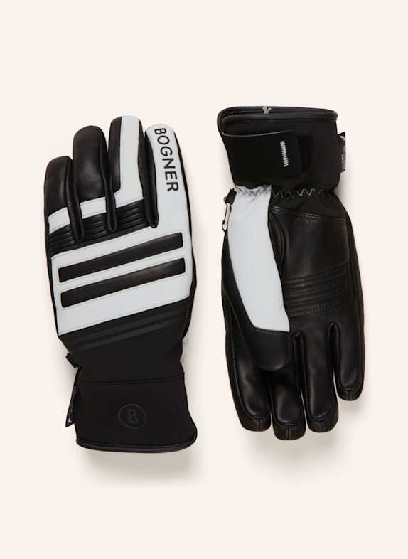 BOGNER Skihandschuhe ALEX SCHWARZ/ HELLGRAU