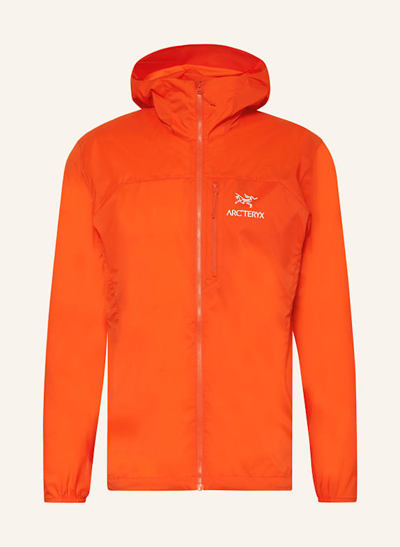 ARC'TERYX Windbreaker SQUAMISH HOODY ORANGE