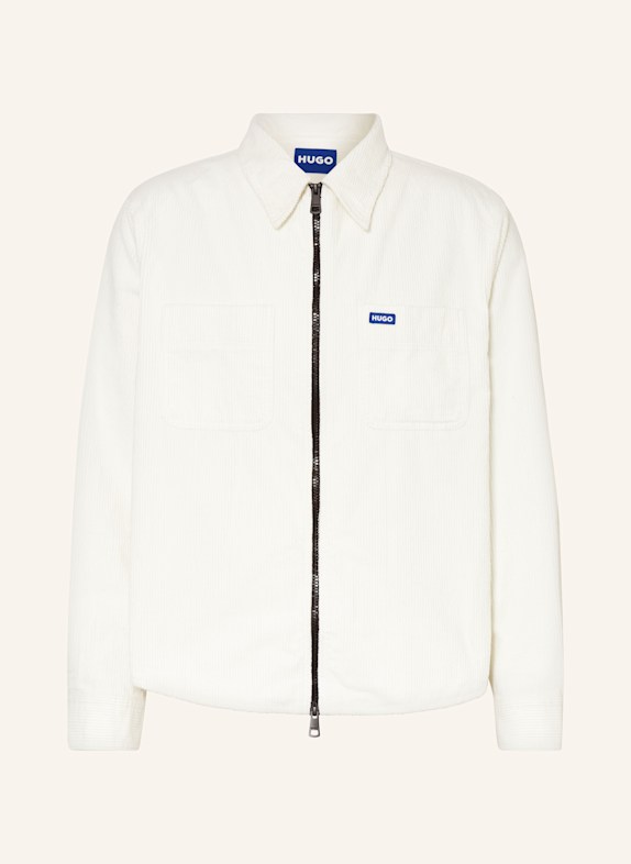 HUGO BLUE Cordjacke EBLO ECRU