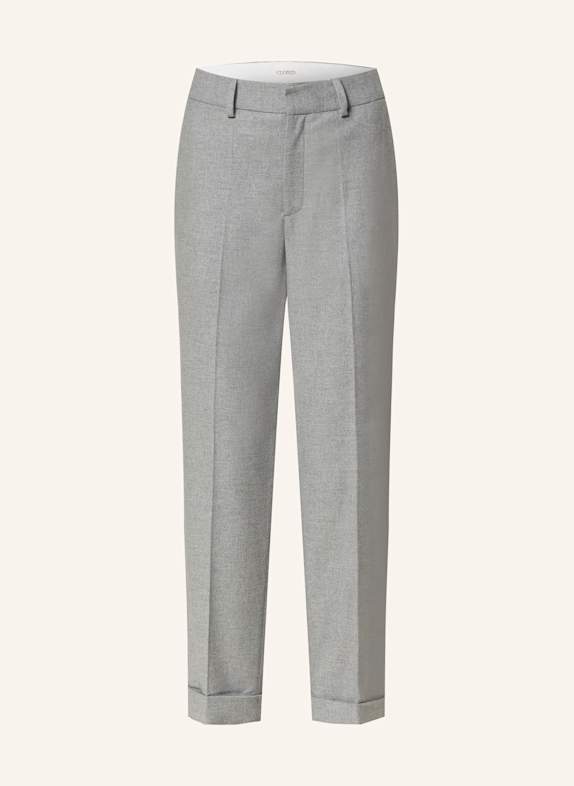 CLOSED 7/8-Flanellhose AUCKLEY GRAU