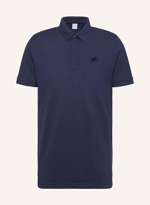 MAMMUT Koszulka polo z piki GRANATOWY
