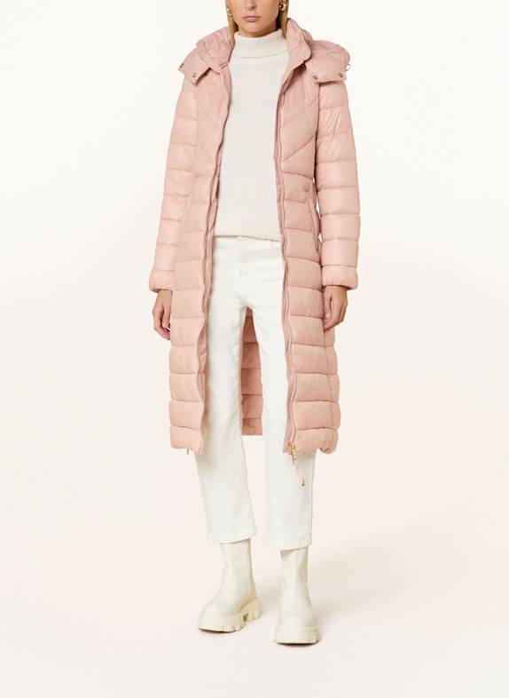 rich&royal Quilted coat PINK