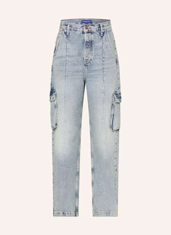 SCOTCH & SODA Cargo džíny MODRÁ