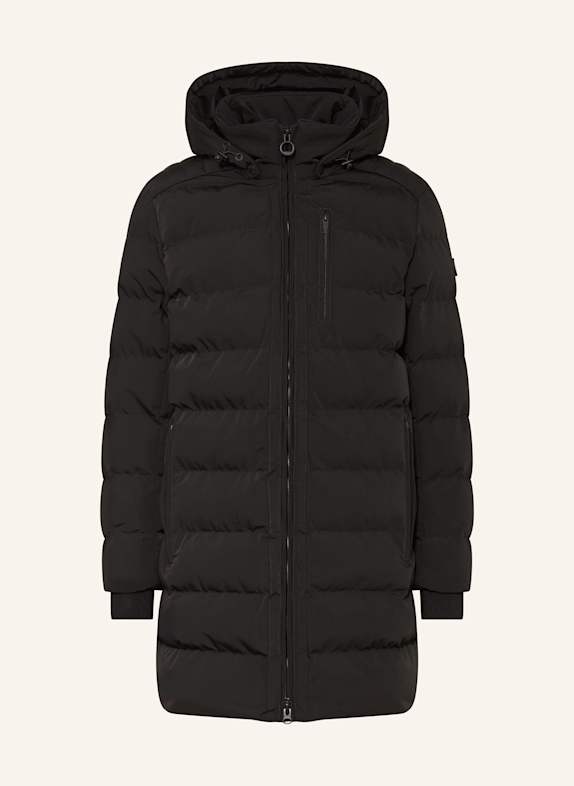 WELLENSTEYN Steppmantel BLACKJACK SCHWARZ