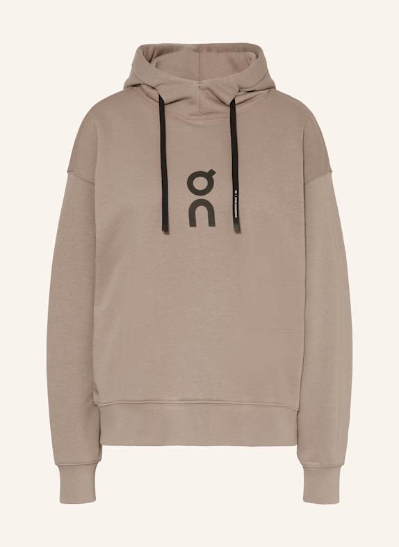 On Hoodie CLUB TAUPE