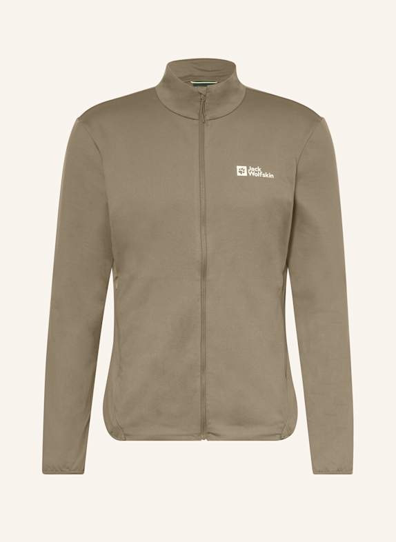 Jack Wolfskin Kurtka jako warstwa środkowa PRELIGHT TRAIL CIEMNOBRĄZOWY