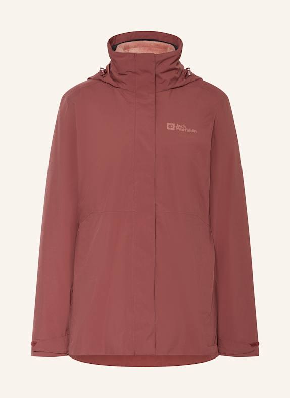 Jack Wolfskin 2-KAMINFEUER fleece jacket LIGHT RED