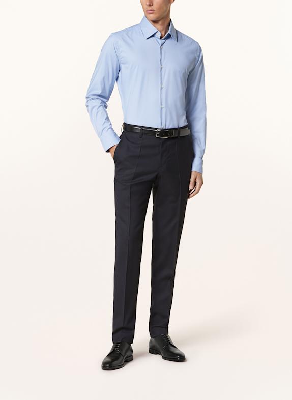 BOSS Hemd HANK Slim Fit HELLBLAU