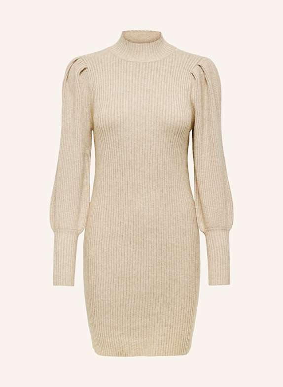 ONLY Strickkleid HELLBRAUN