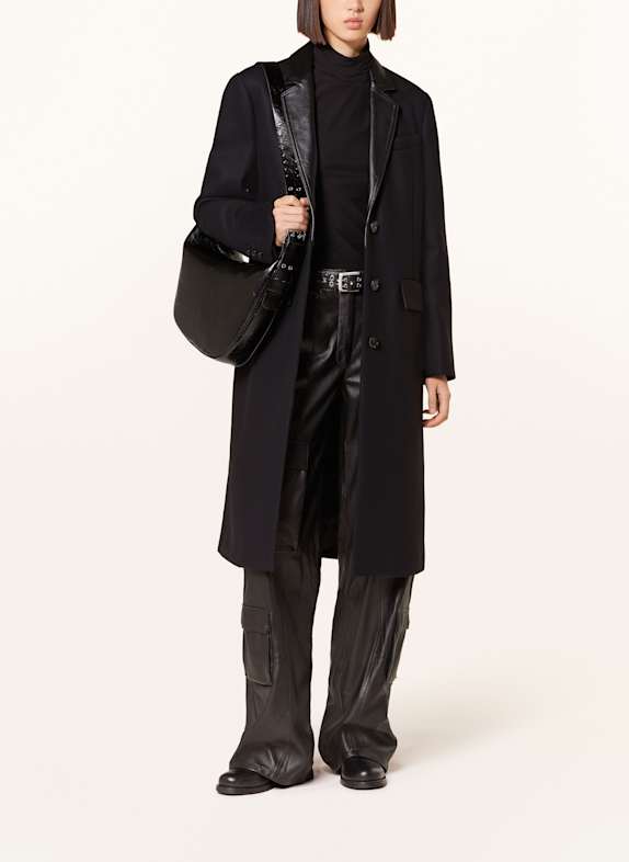 BELSTAFF Wool coat ORE BLACK