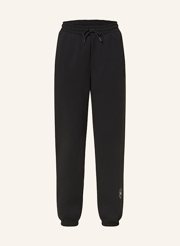 adidas by Stella McCartney Spodnie dresowe ADIDAS BY STELLA MCCARTNEY LOOSE CZARNY