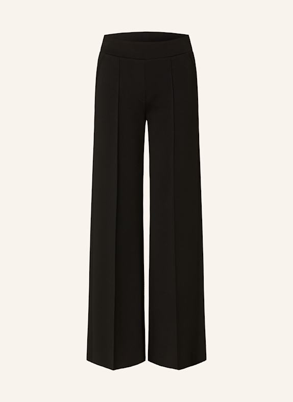 RIANI Marlenehose aus Jersey SCHWARZ
