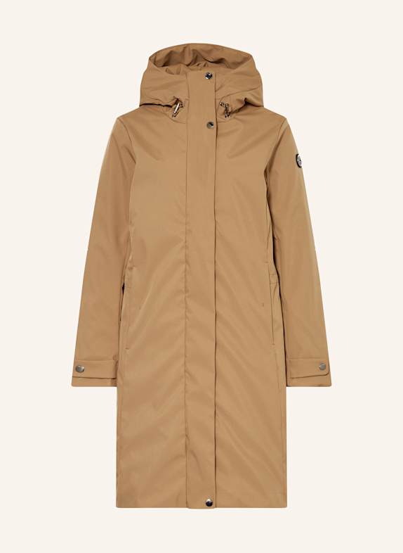 LUHTA Parka HELSINKI JASNOBRĄZOWY