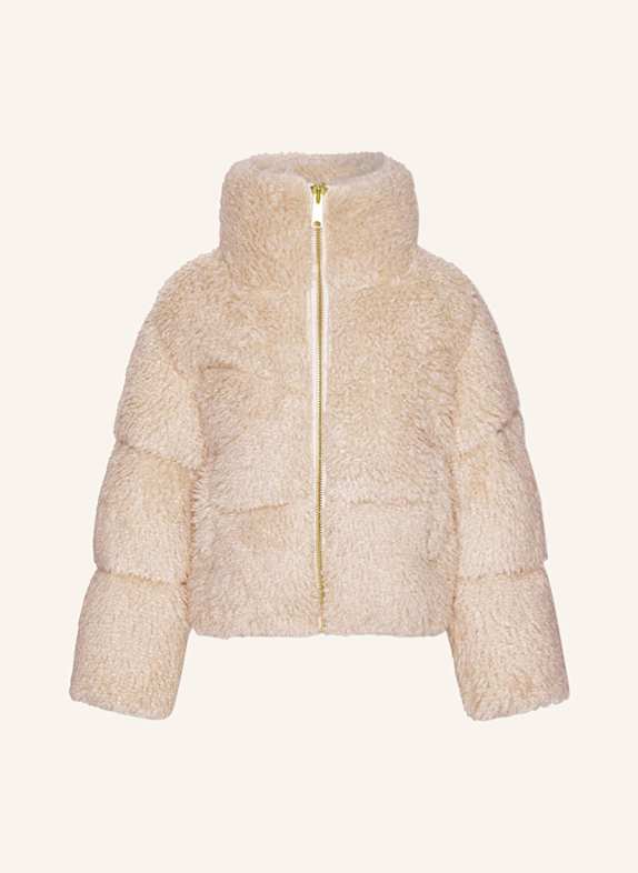 molo Teddyfell-Steppjacke CREME