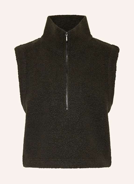 WE NORWEGIANS ALTA fleece troyer made from merino wool KHAKI