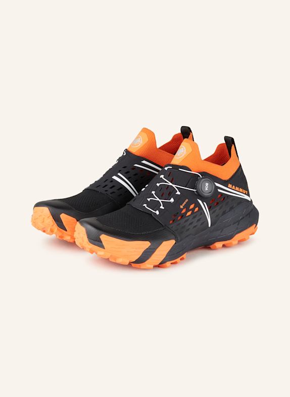 MAMMUT Trailrunning-Schuhe AENERGY TR BOA MID GTX 00698 black-dark tangerine