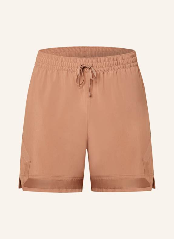 JORDAN DIAMOND basketball shorts LIGHT BROWN