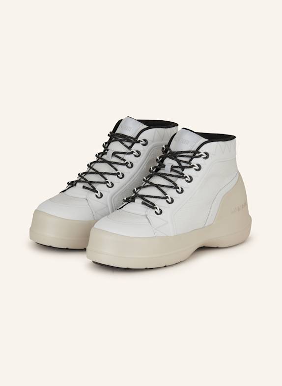 MOON BOOT Botki sznurowane LUNA JASNOCZARY/ BEŻOWY