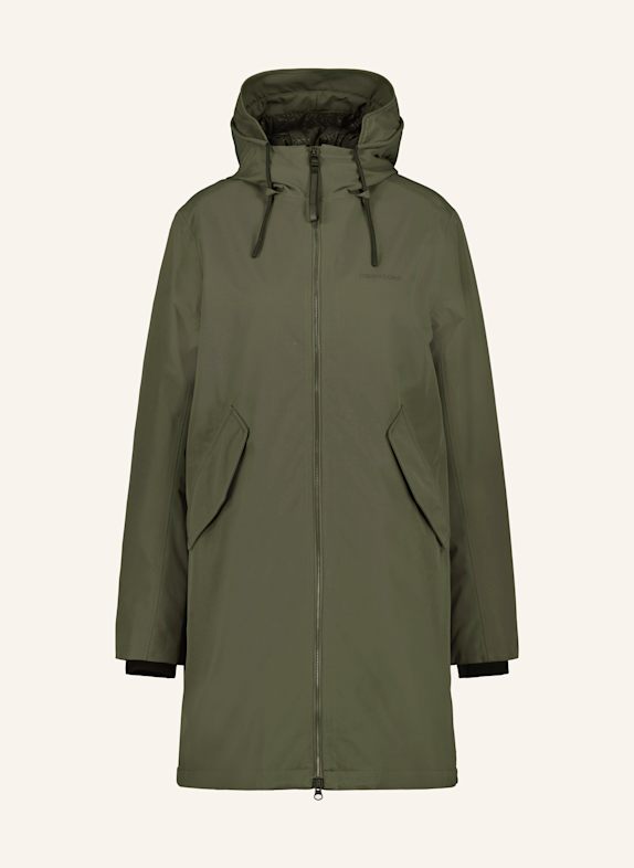 DIDRIKSONS Parka FIA DUNKELGRÜN