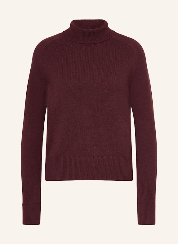 VICTORIA BECKHAM Turtleneck sweater DARK RED