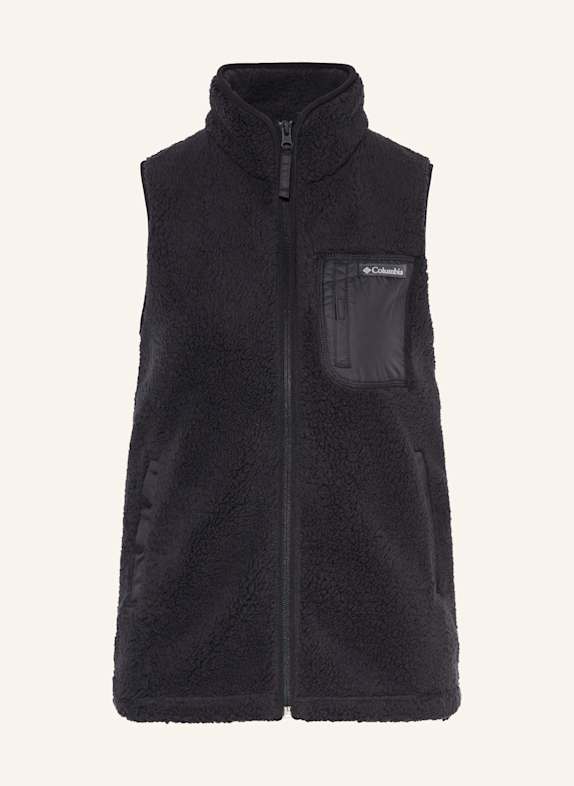 Columbia WEST BEND™ II teddy fur vest BLACK