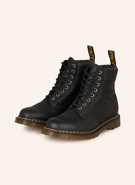 Dr. Martens GRIZZLY lace-up boots BLACK