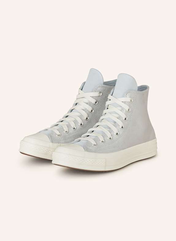 CONVERSE High-top sneakers CHUCK 70 LIGHT BLUE/ SILVER