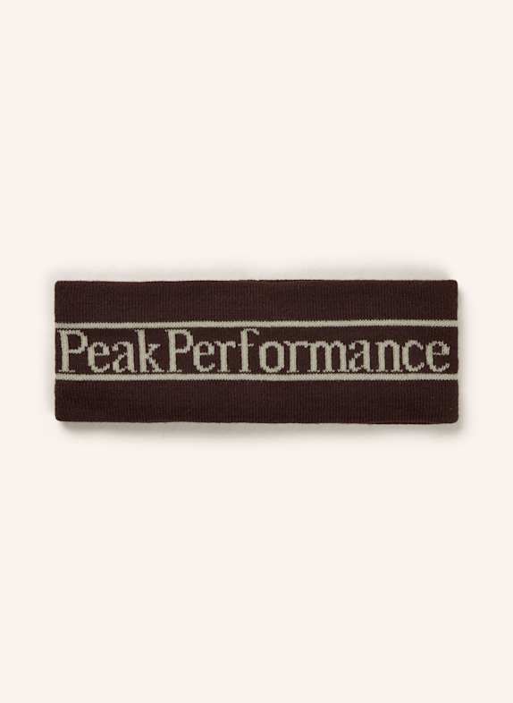 Peak Performance Stirnband POW DUNKELBRAUN/ HELLBRAUN