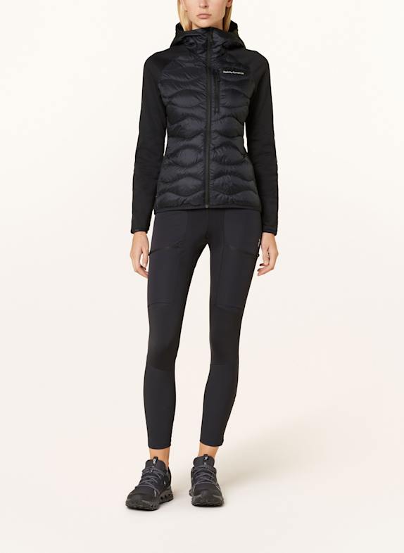 Peak Performance Hybrid-Daunenjacke HELIUM SCHWARZ