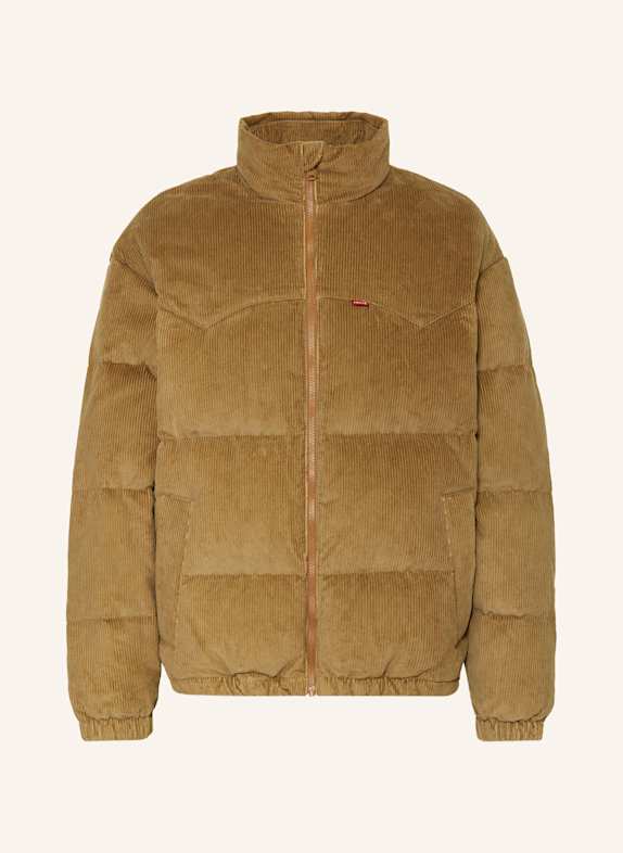 Levi's® Daunenjacke aus Cord HELLBRAUN