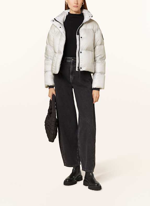 CANADA GOOSE Cropped-Daunenjacke CYPRESS HELLGRAU